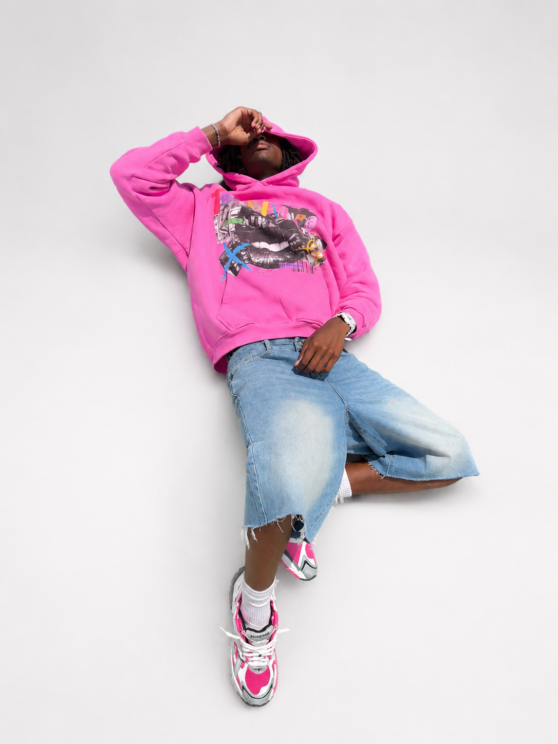 Money Talks Pink Hoodie