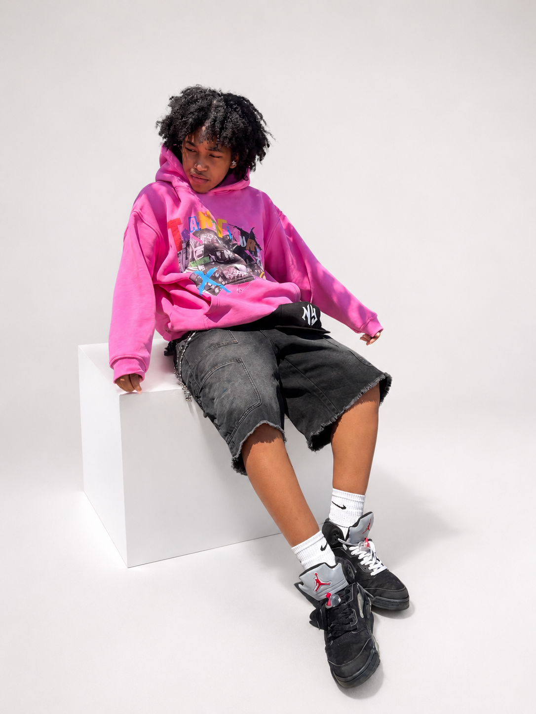 Money Talks Pink Hoodie
